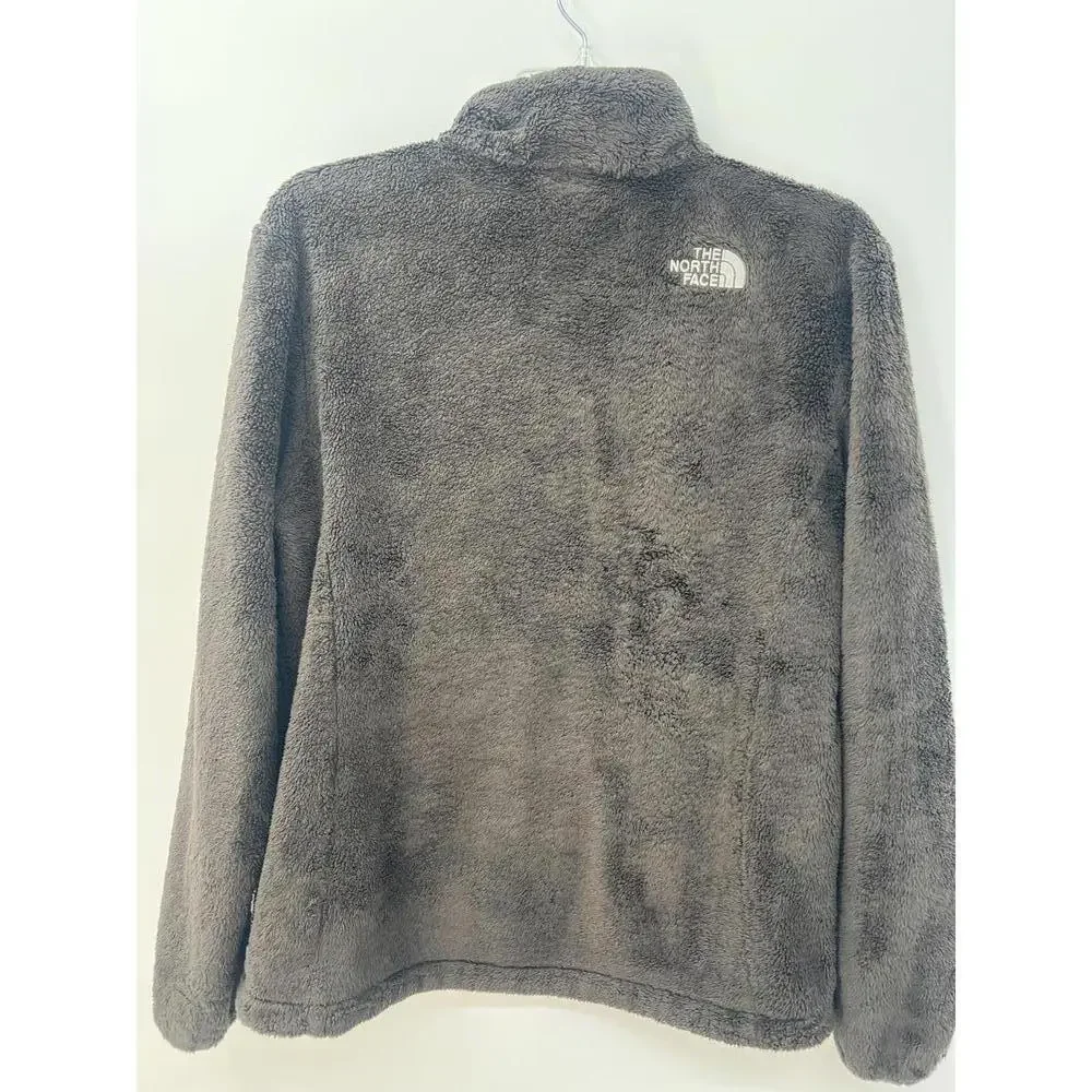 The North Face Women's Fleece Jacket Brown Full Zip‎ Soft Warm Medium